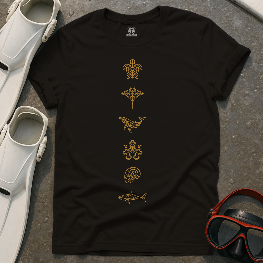 Geometric Ocean T-Shirt