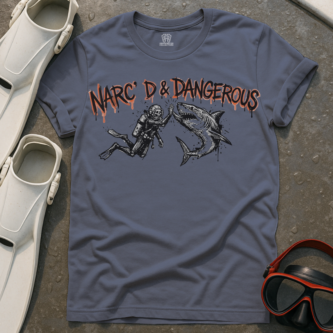 Narc'd & Dangerous Scuba T-Shirt