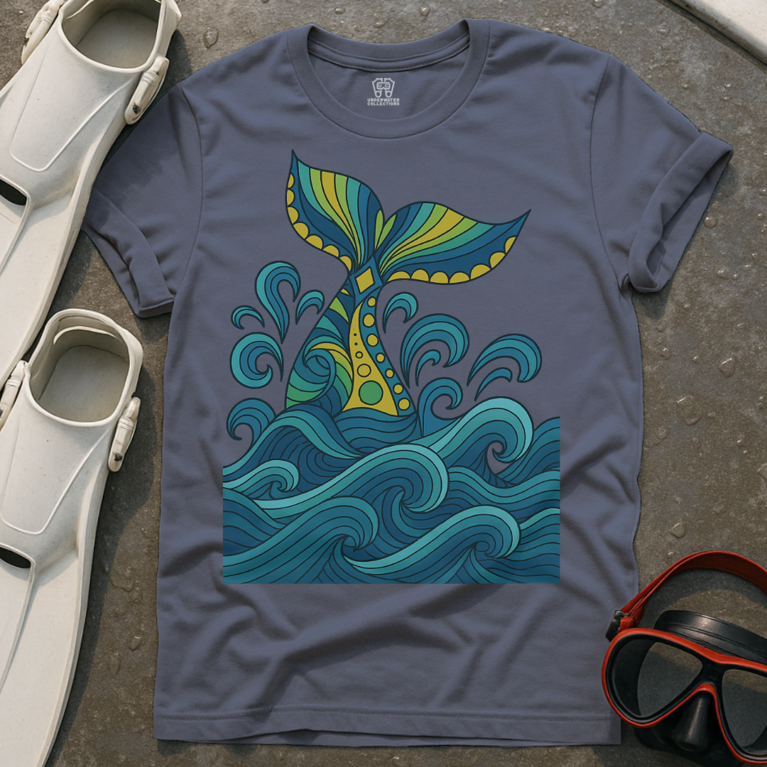 Whale Mosaic T-Shirt