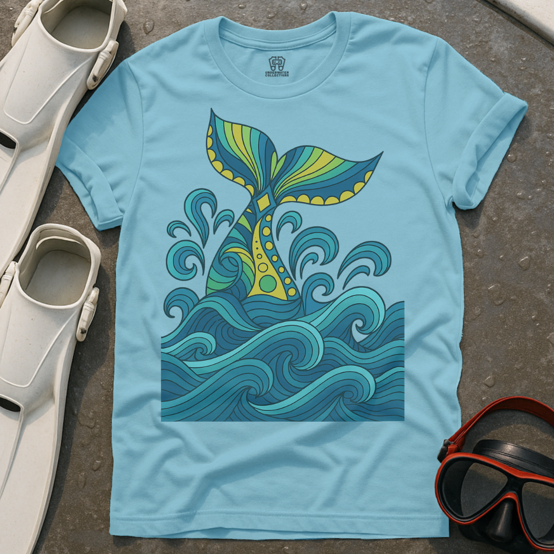 Whale Mosaic T-Shirt