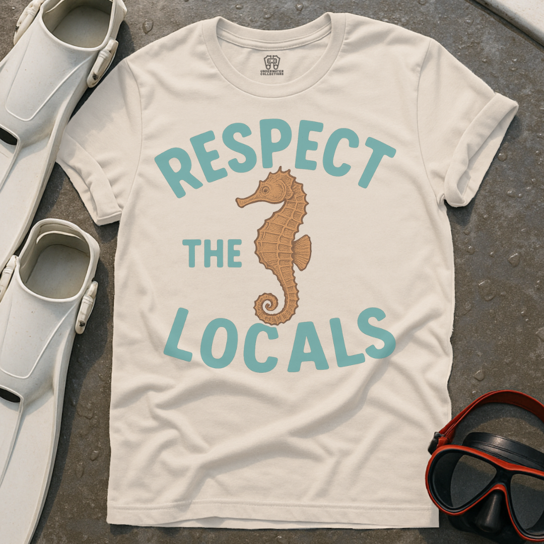 Respect The Locals Seahorse T-Shirt