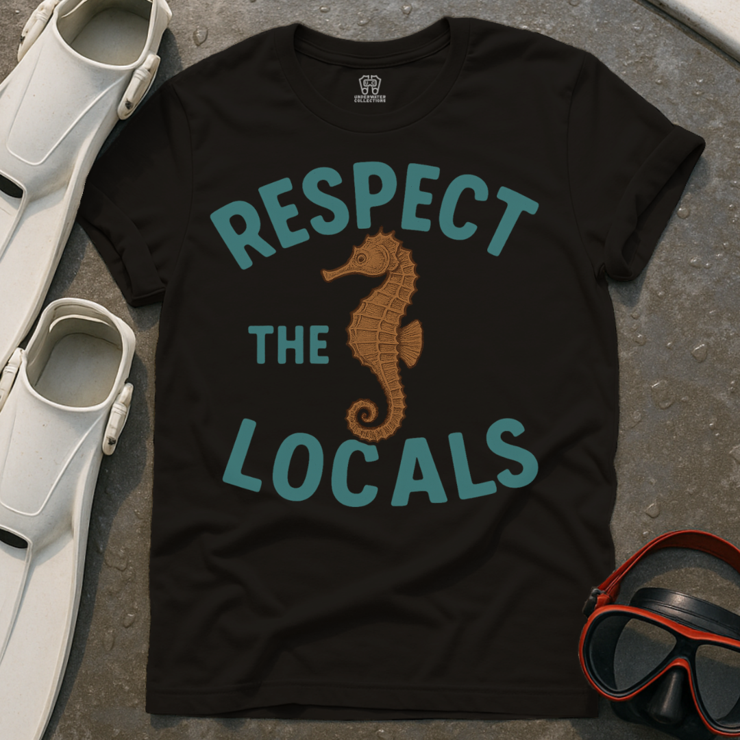 Respect The Locals Seahorse T-Shirt