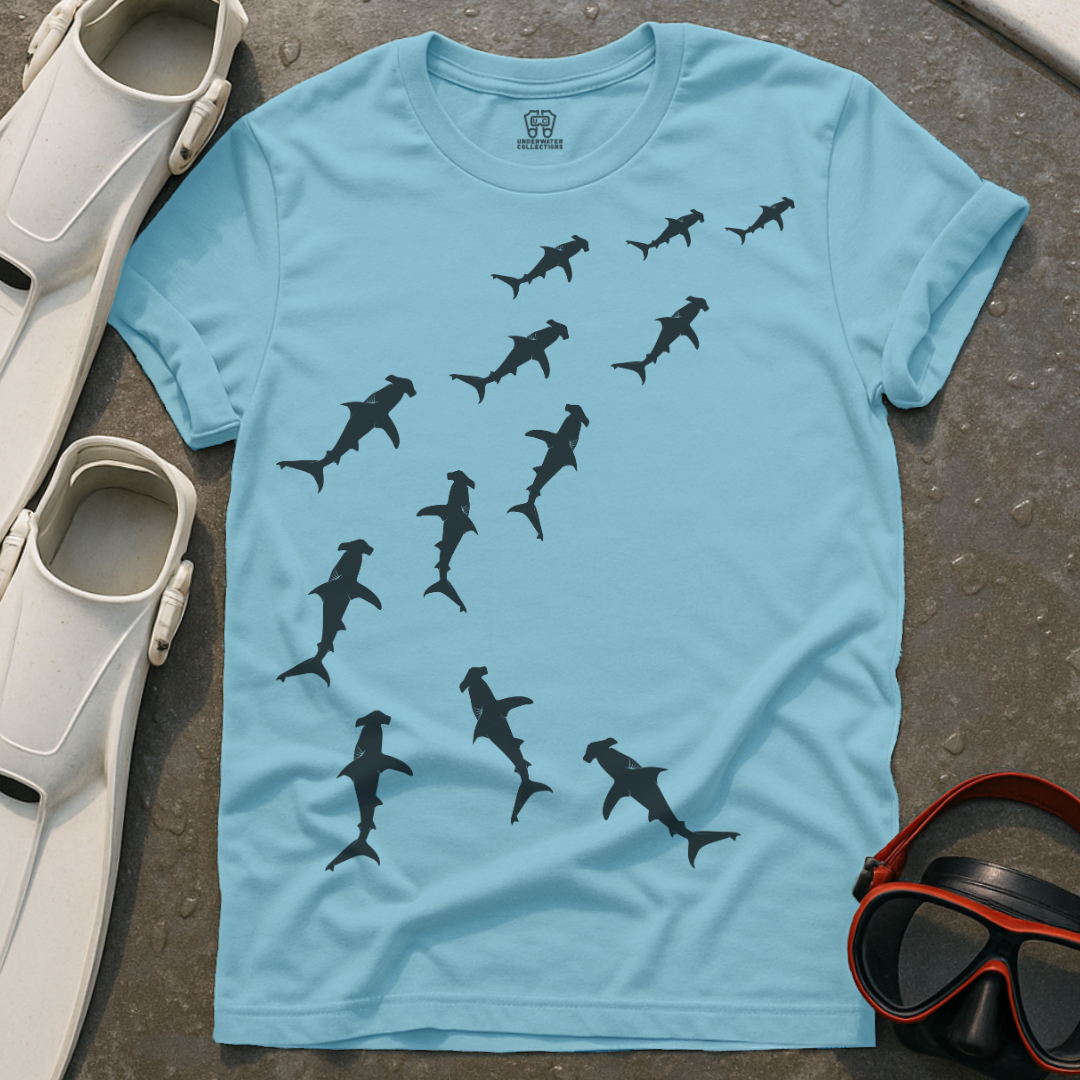 Hammerhead Shark Migration T-Shirt