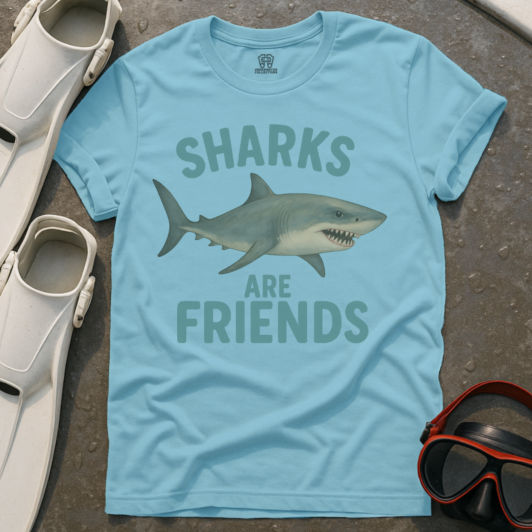 Sharks Are Friends T-Shirt