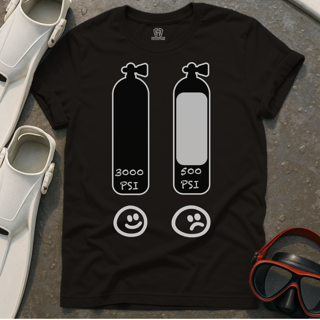 Happy/ Unhappy Scuba Diving T-Shirt