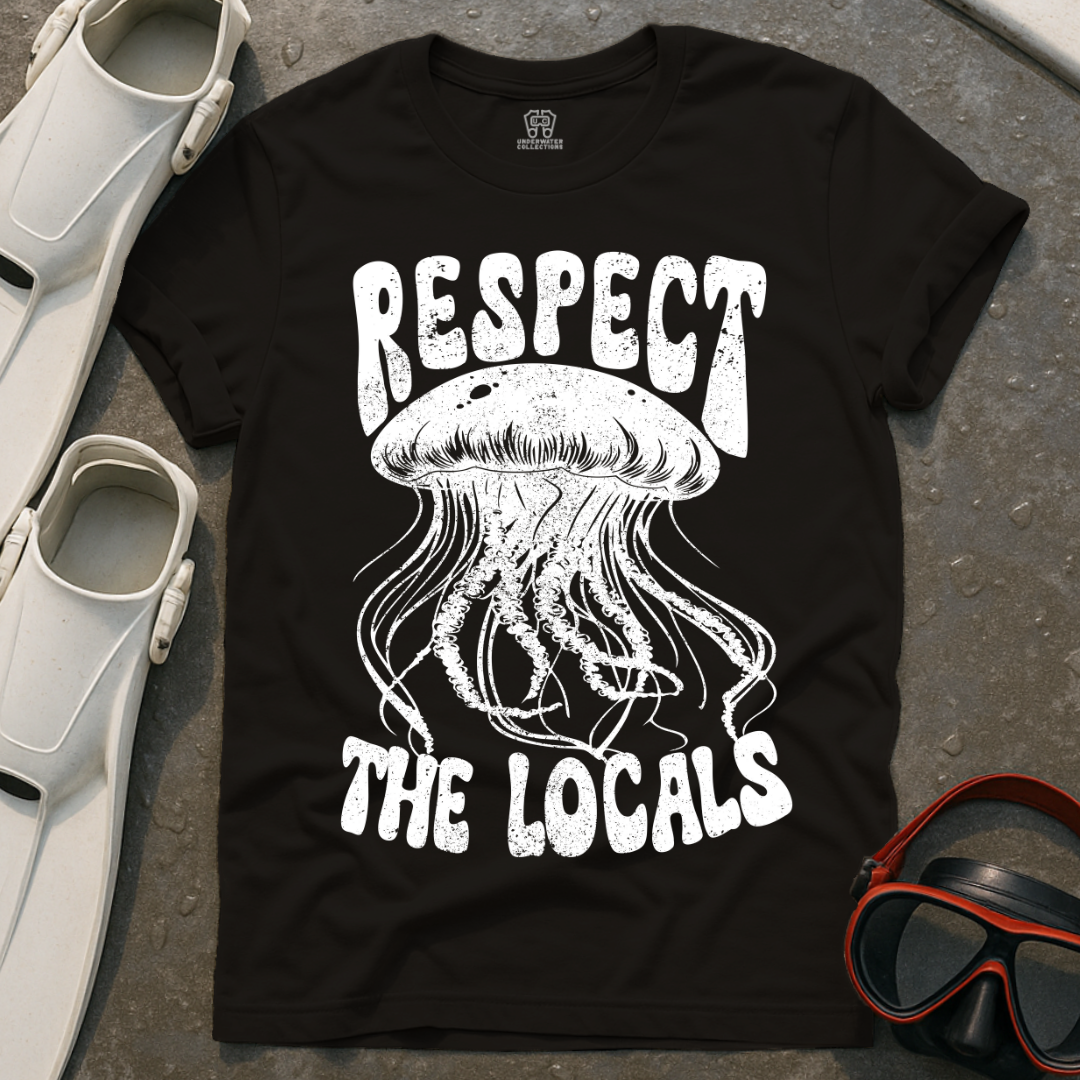 Respect The Locals Jellyfish T-Shirt