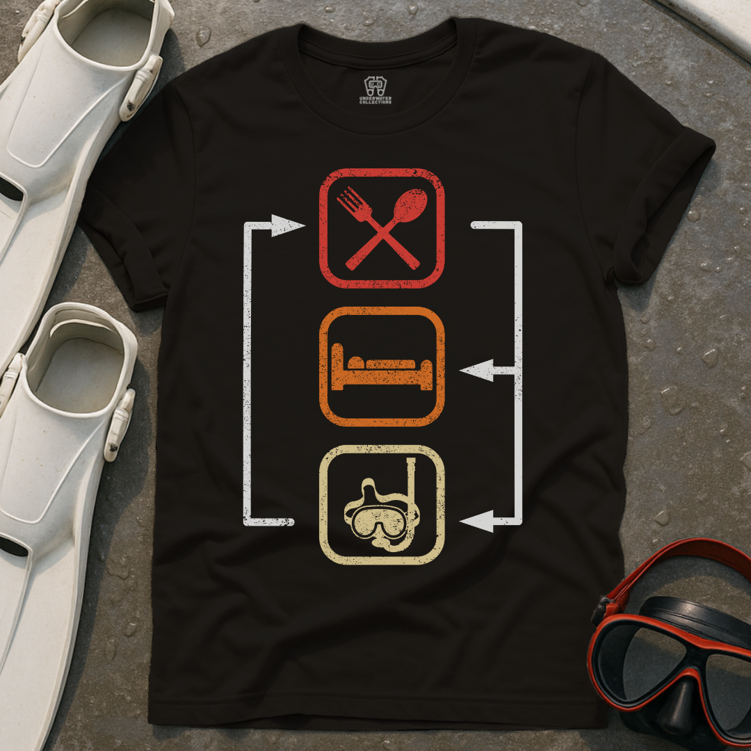 Eat Sleep Dive Repeat T-Shirt