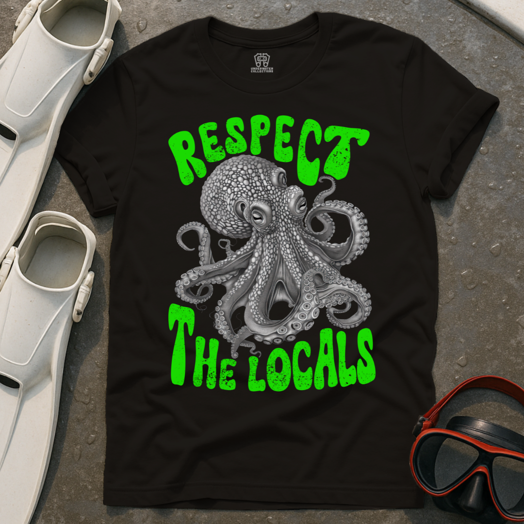 Respect The Locals Octopus T-Shirt