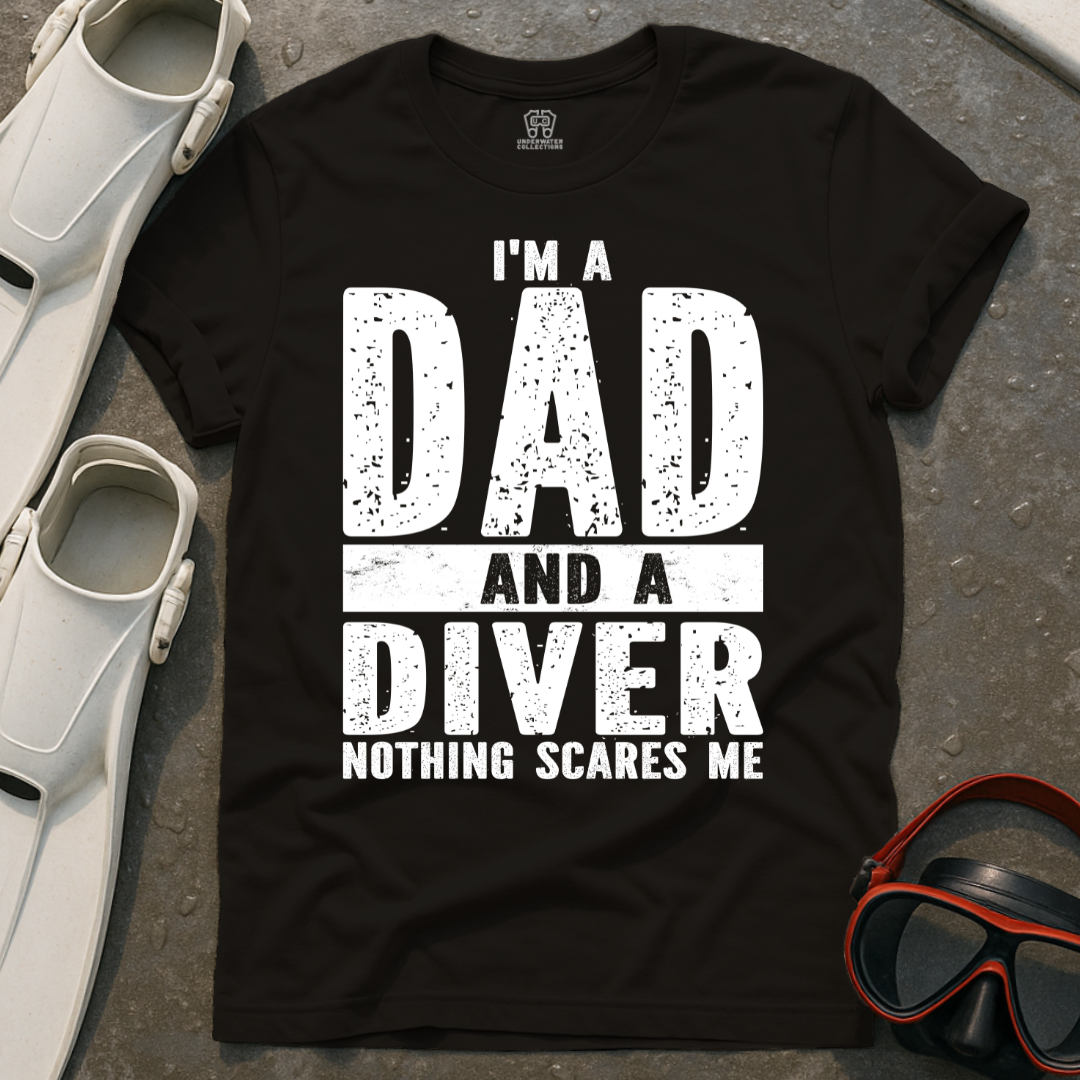 Dad And A Diver T-Shirt