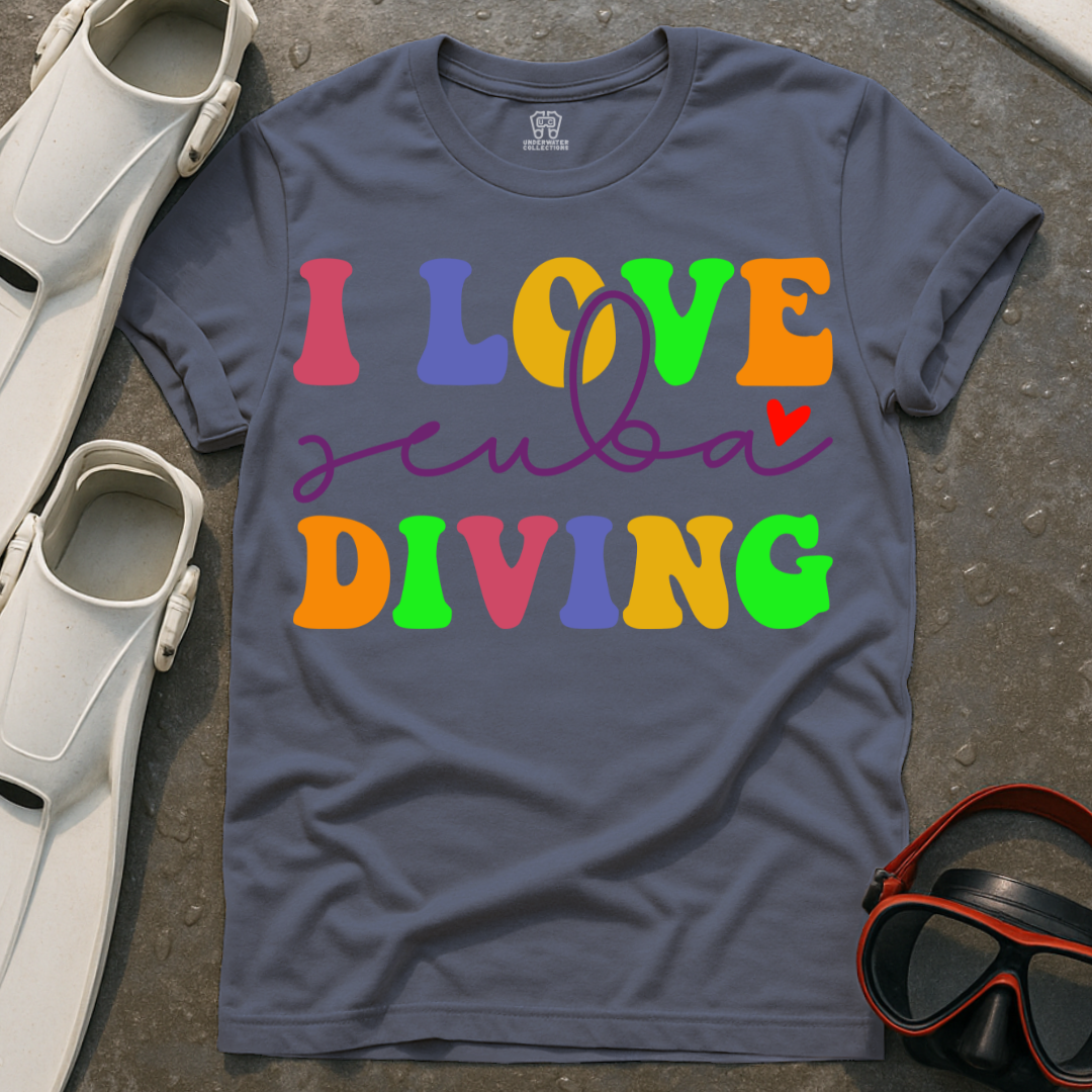 Love Scuba Diving T-Shirt