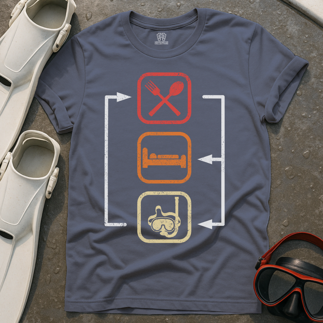Eat Sleep Dive Repeat T-Shirt