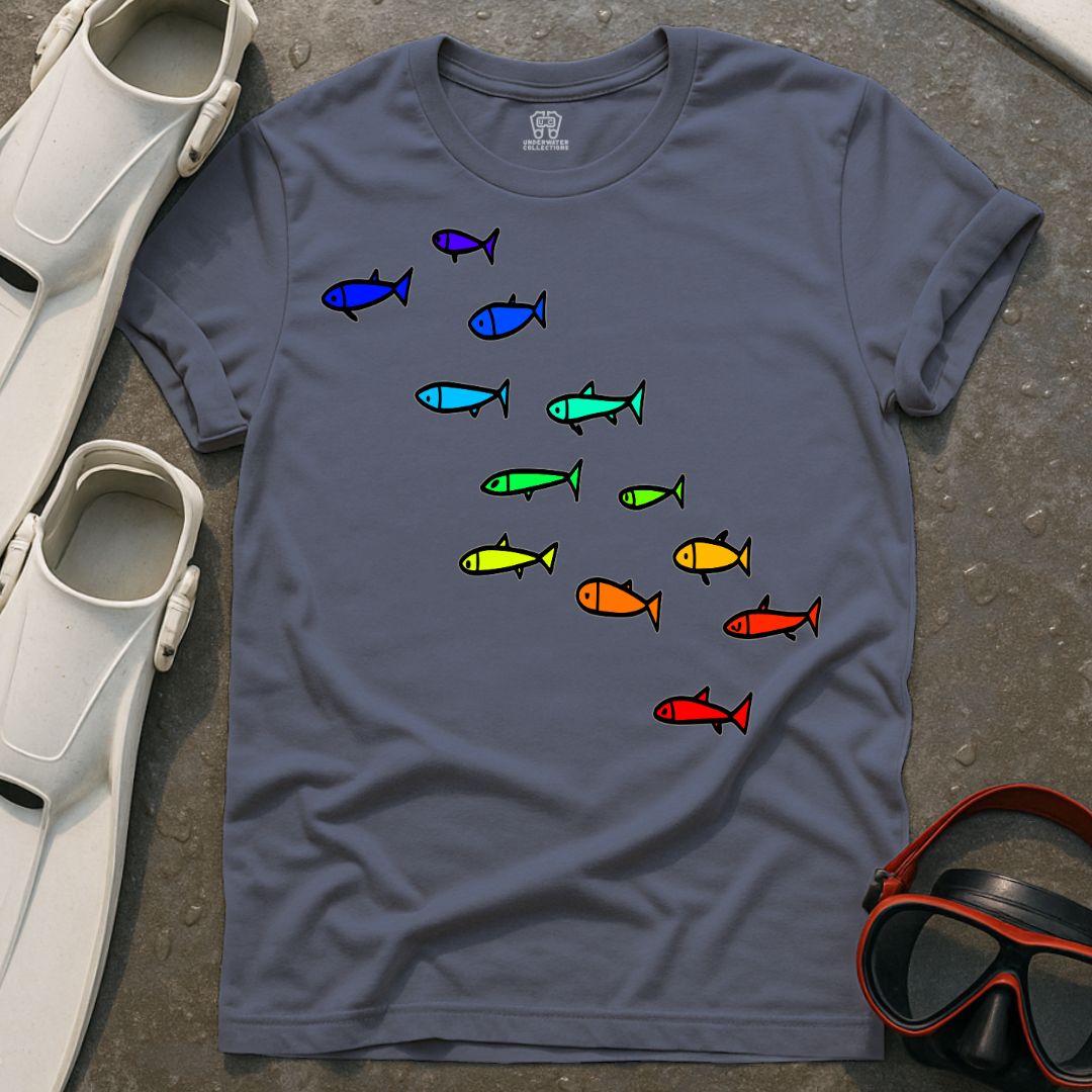 Colored Fish T-Shirt