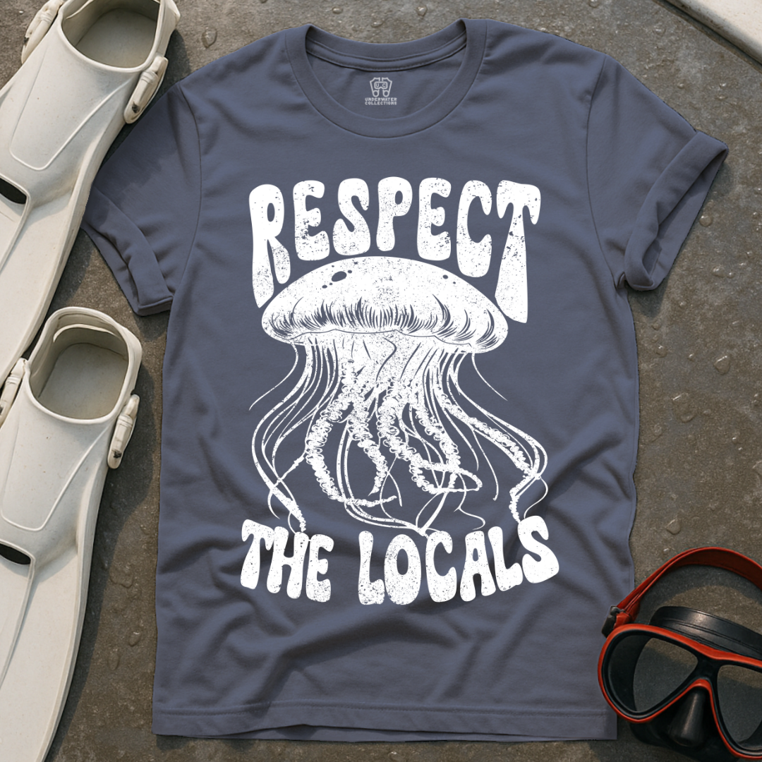 Respect The Locals Jellyfish T-Shirt