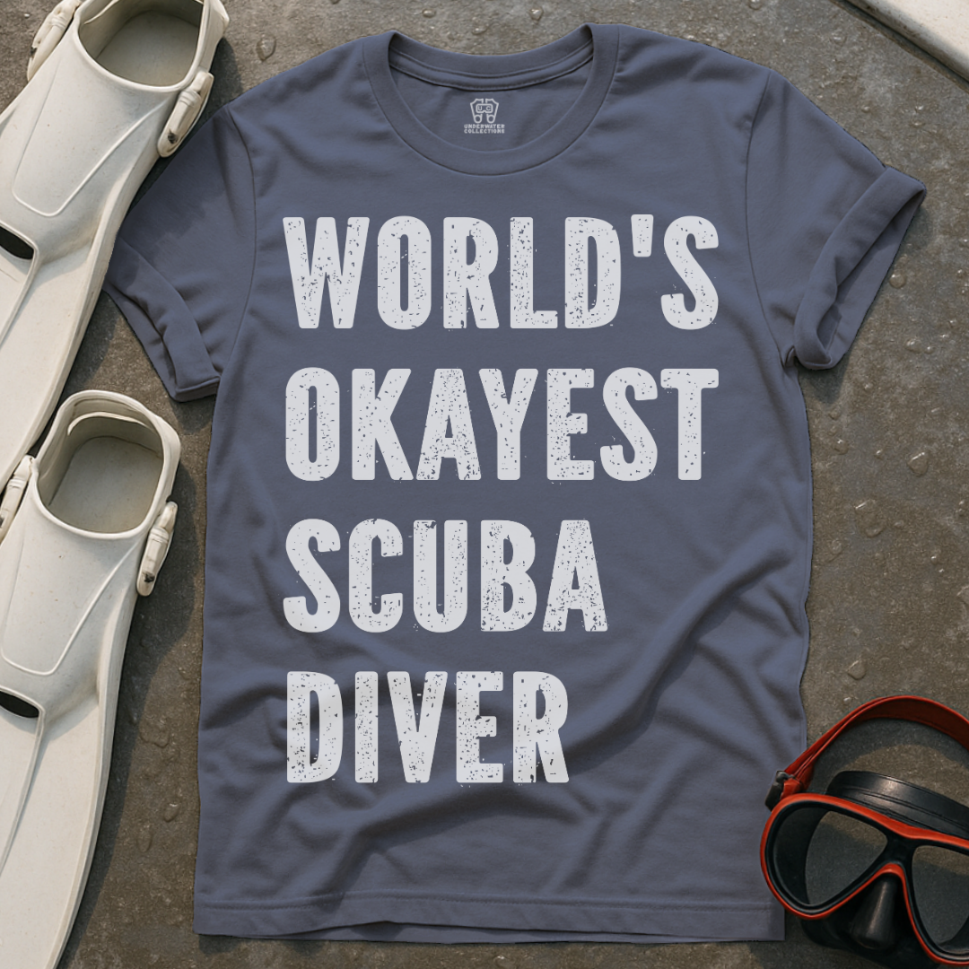 World's Okayest Scuba Diver T-Shirt
