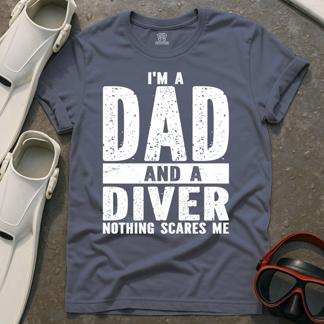 Dad And A Diver T-Shirt