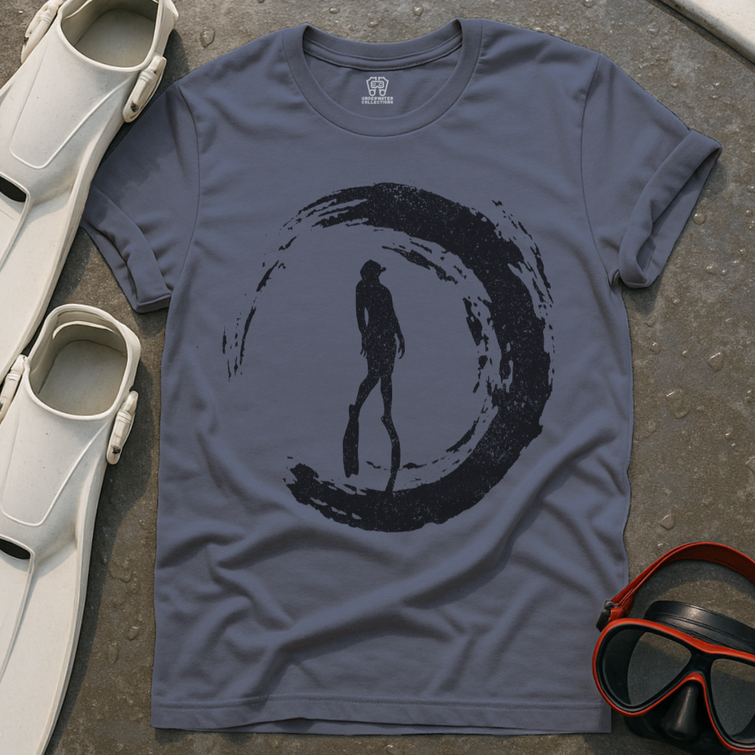 Brush Stroke Diver T-Shirt