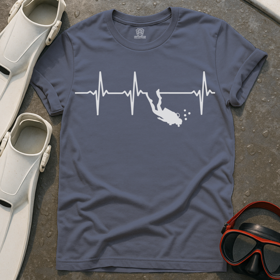 Diver Heartbeat T-Shirt