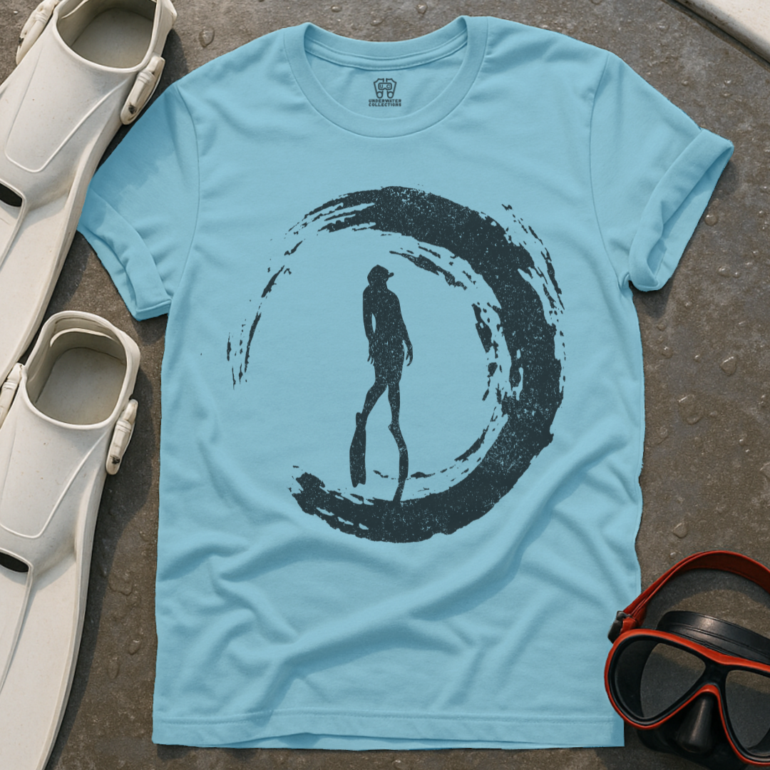 Brush Stroke Diver T-Shirt