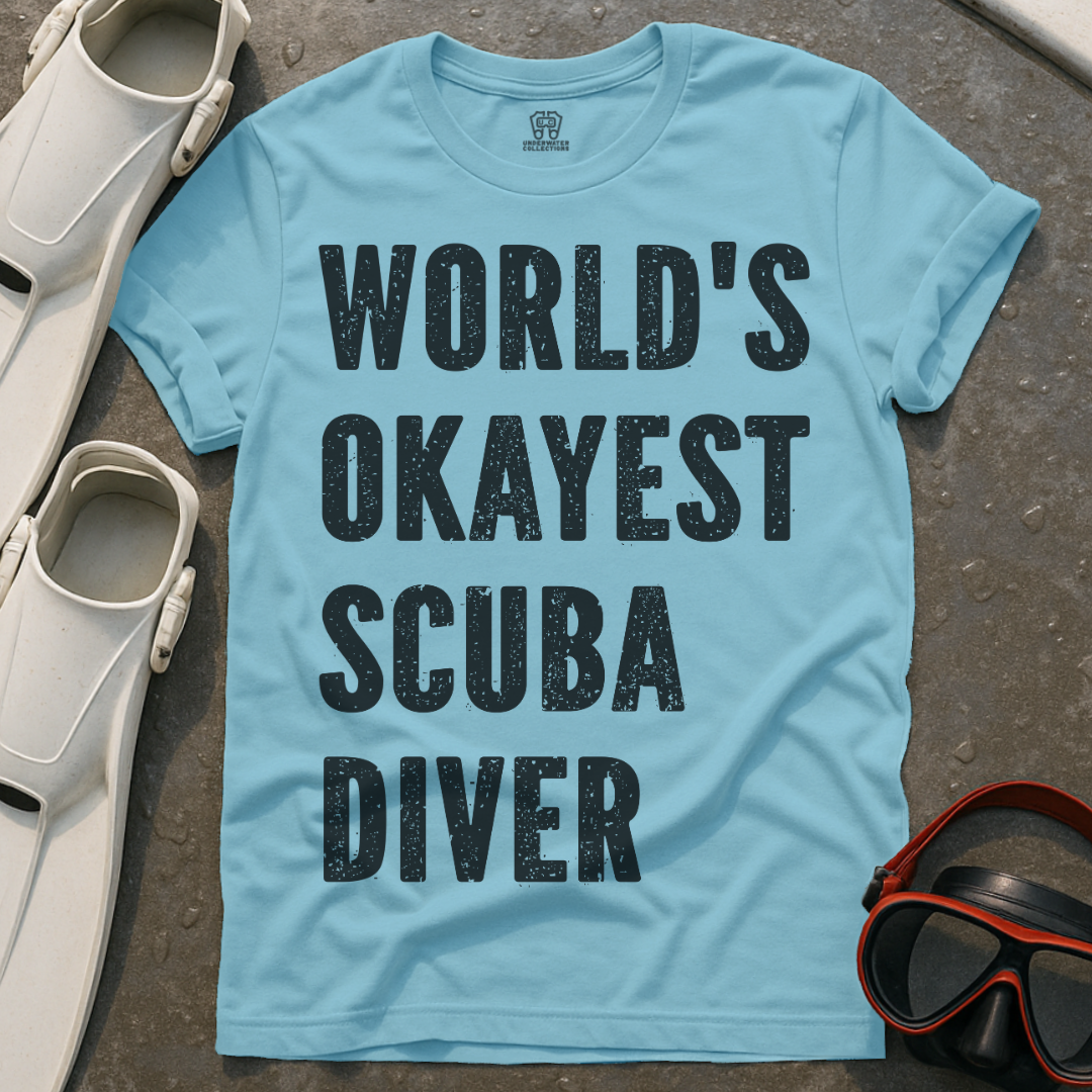 World's Okayest Scuba Diver T-Shirt