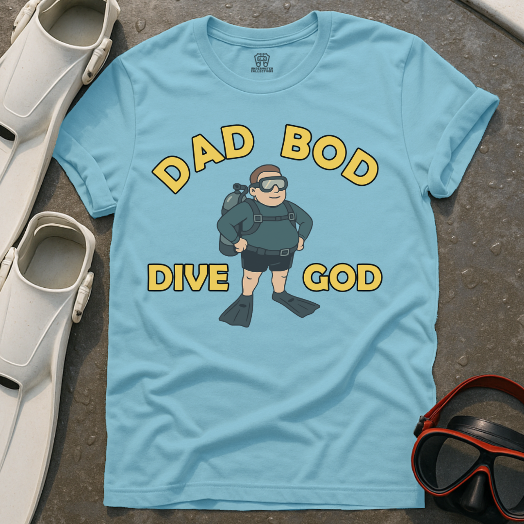 Dad Bod Dive God T-Shirt