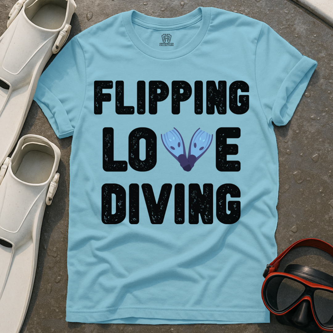 Flipping Love Diving T-Shirt