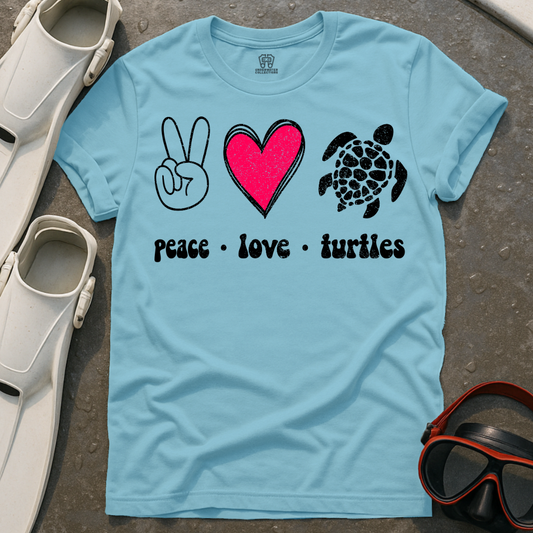 Peace Love Turtles T-Shirt
