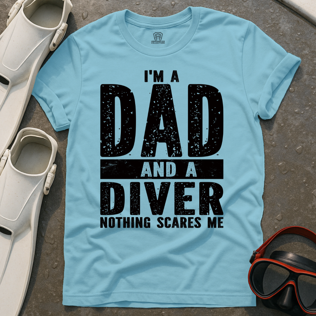 Dad And A Diver T-Shirt
