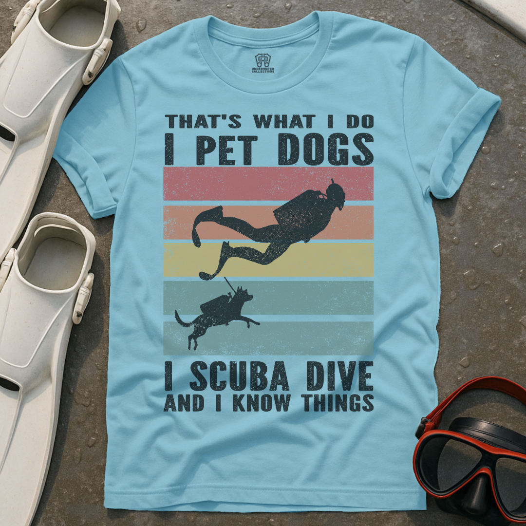 Pet Dogs & Scuba Dive T-Shirt