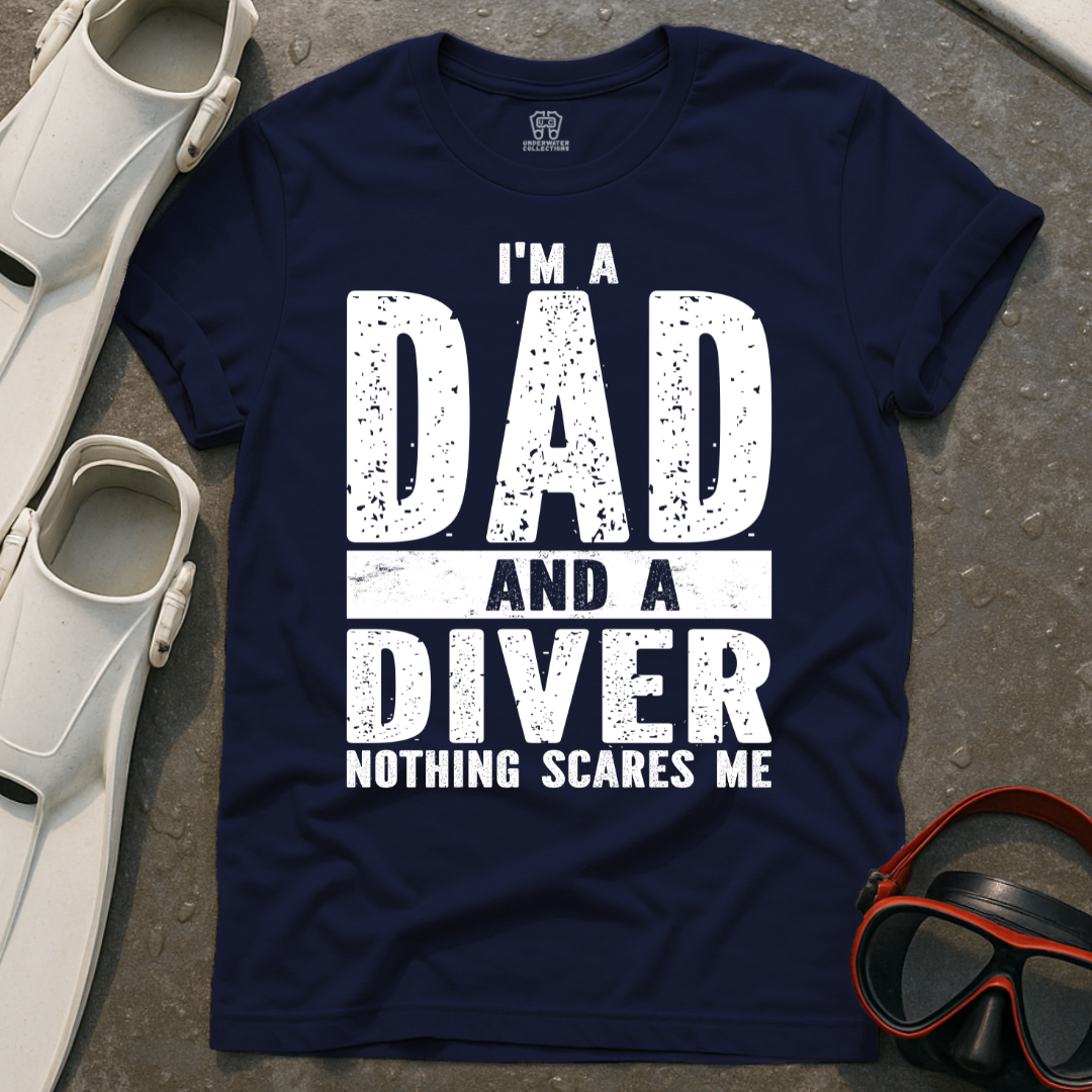 Dad And A Diver T-Shirt