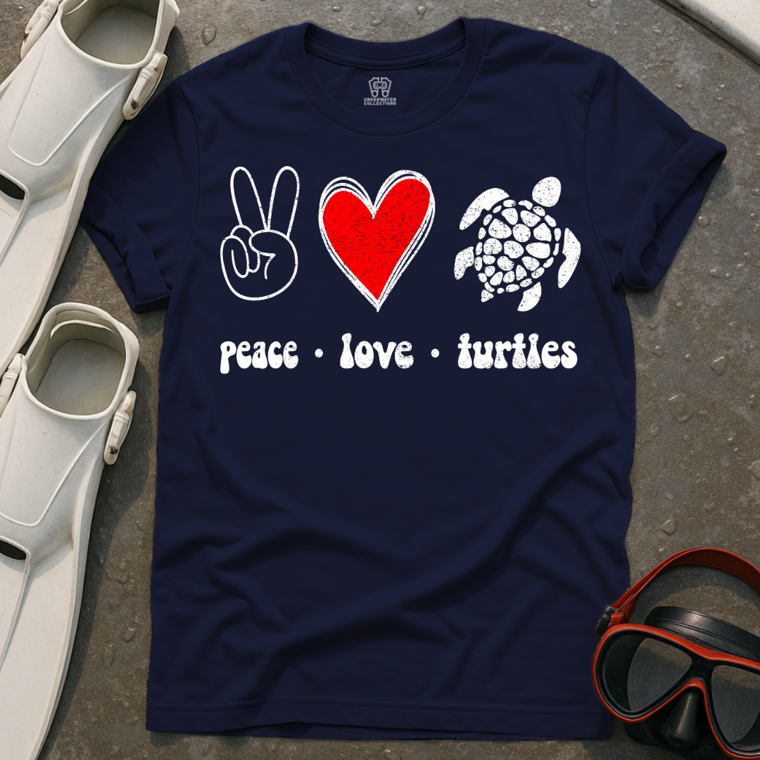Peace Love Turtles T-Shirt