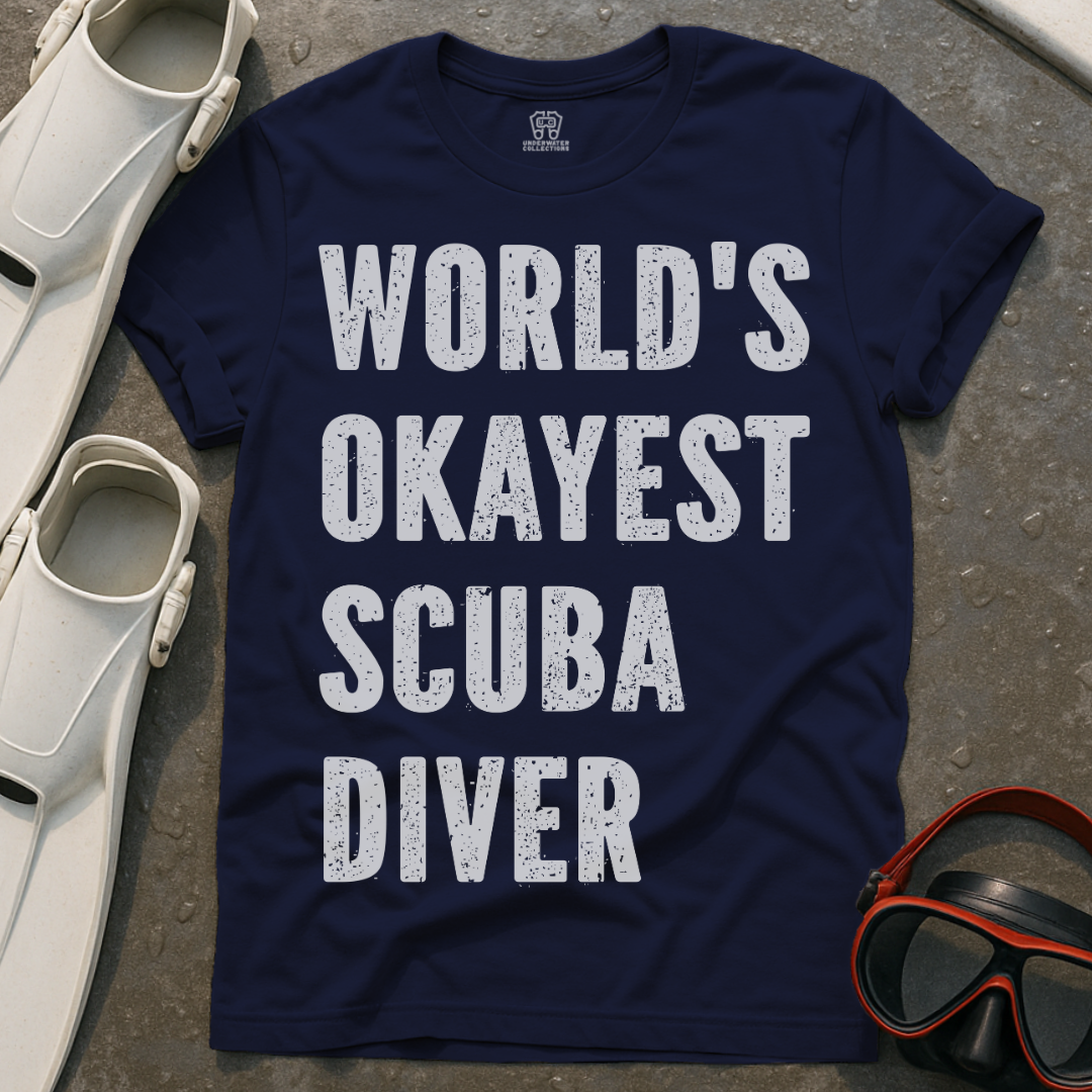 World's Okayest Scuba Diver T-Shirt