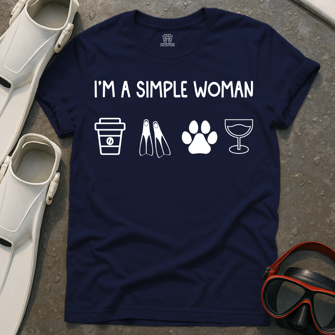 I'm A Simple Woman T-Shirt