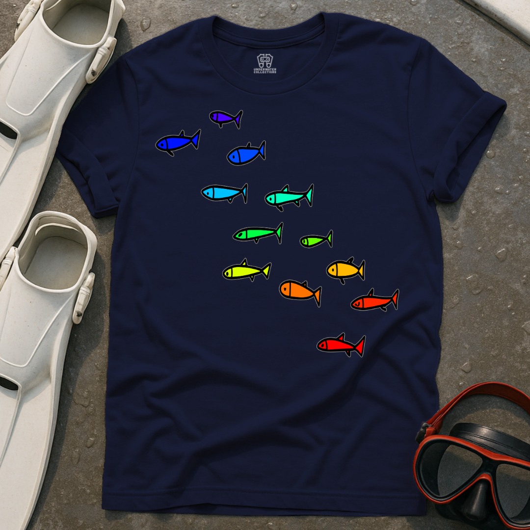Colored Fish T-Shirt