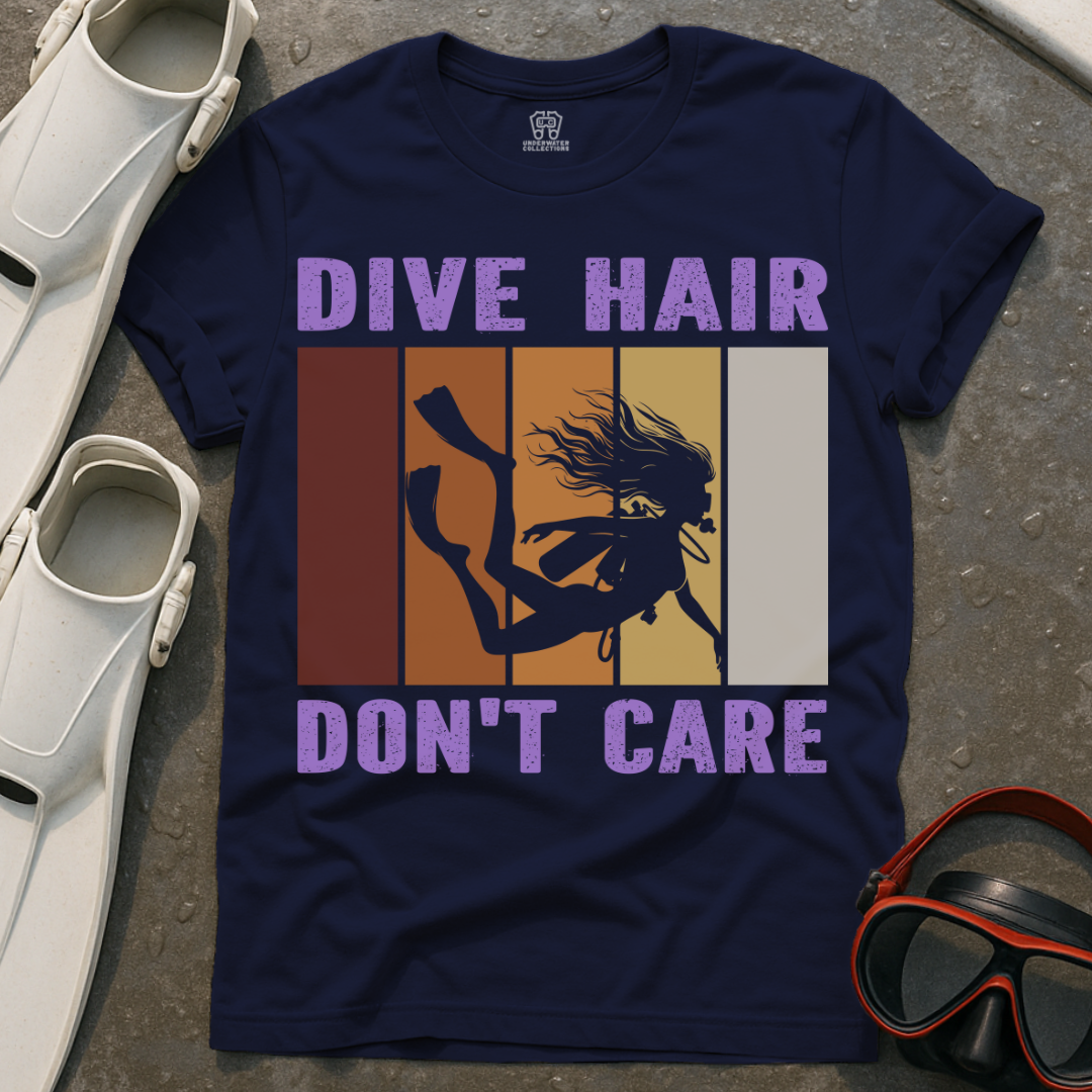 Dive Hair Don't Care Splash T-Shirt