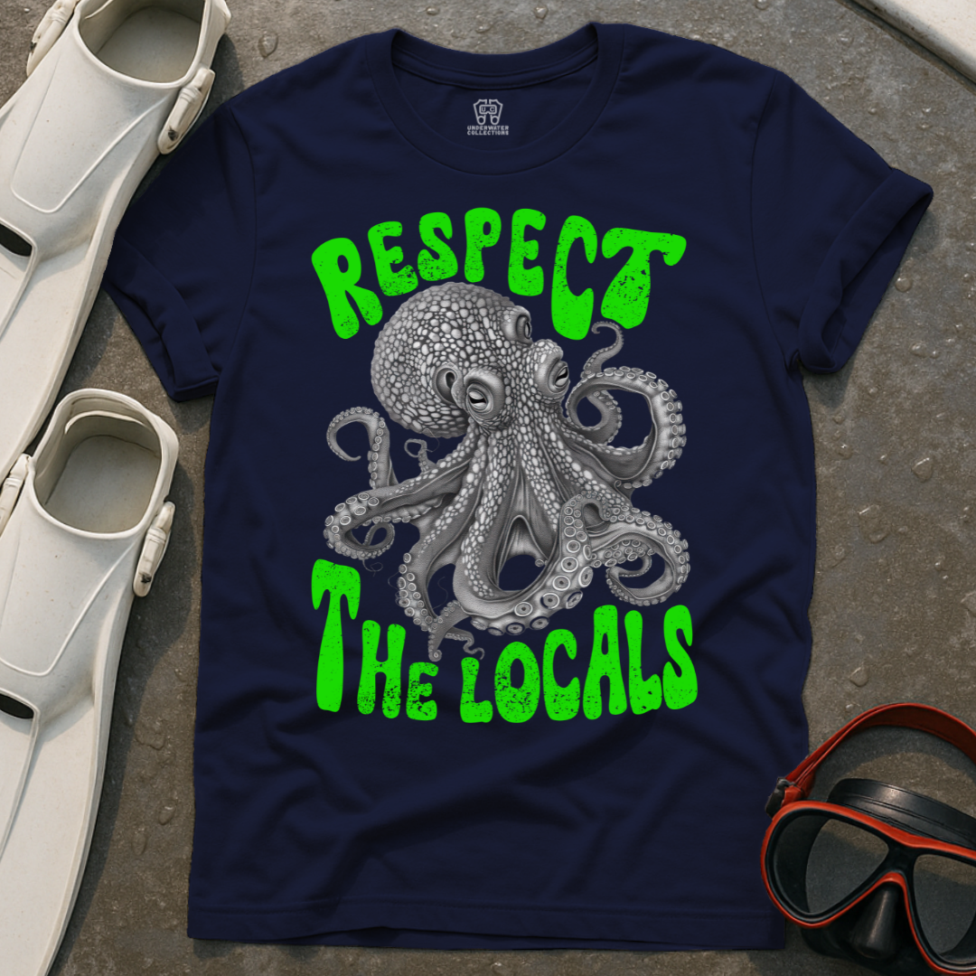 Respect The Locals Octopus T-Shirt