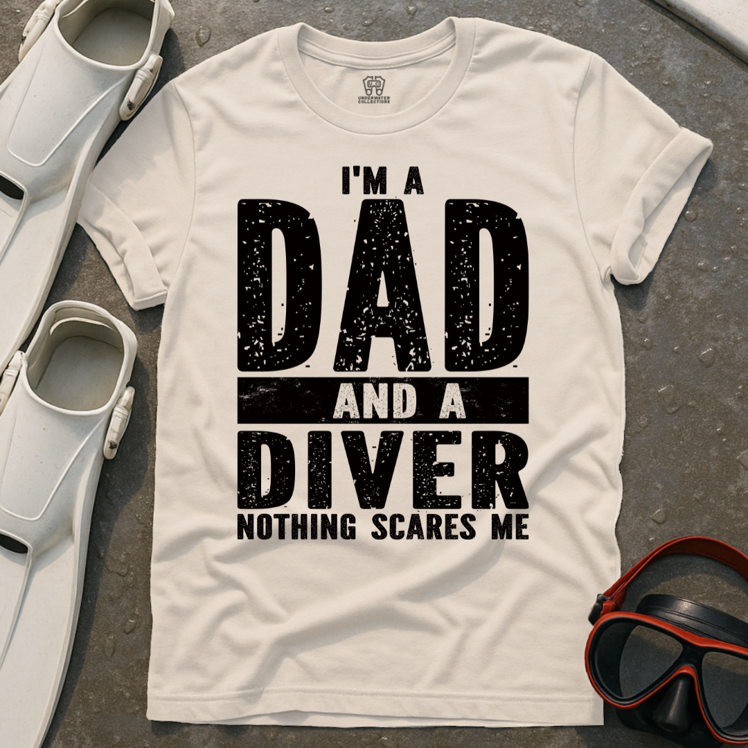 Dad And A Diver T-Shirt