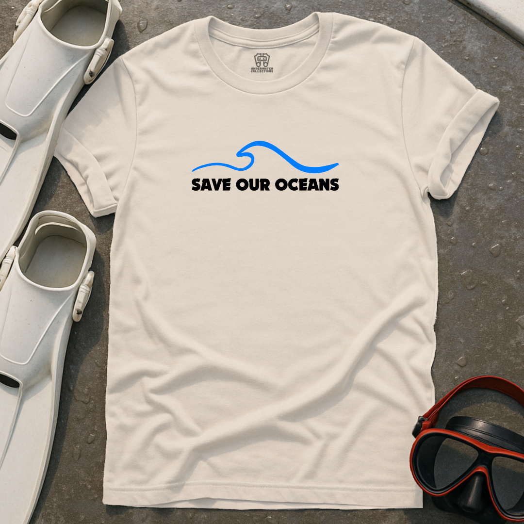 Save Our Oceans Minimalist T-Shirt
