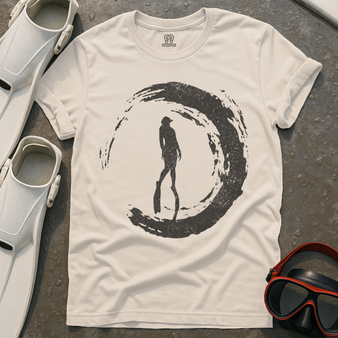Brush Stroke Diver T-Shirt