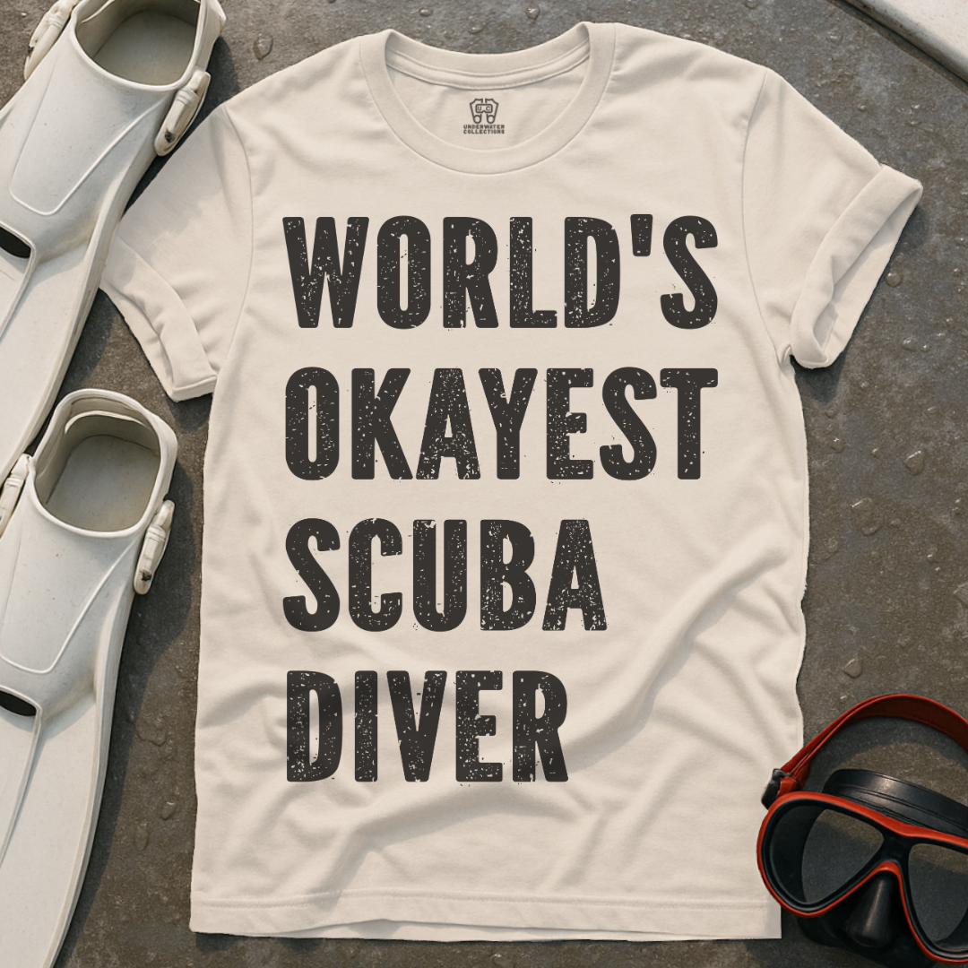 World's Okayest Scuba Diver T-Shirt