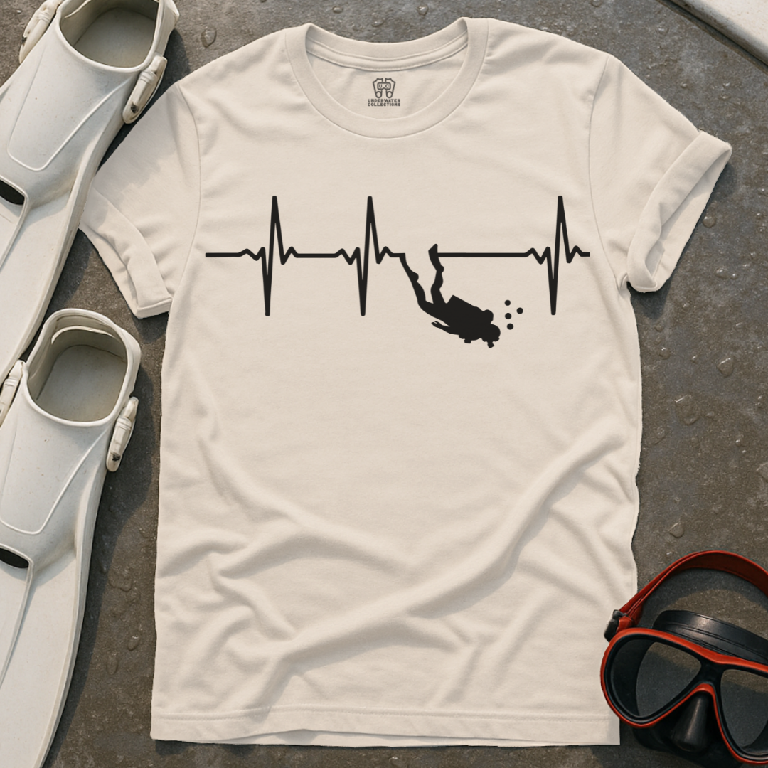 Diver Heartbeat T-Shirt