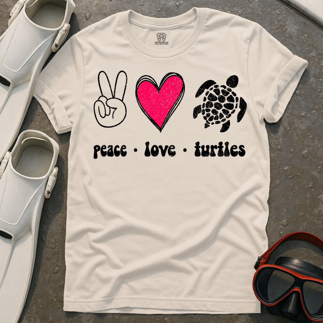 Peace Love Turtles T-Shirt
