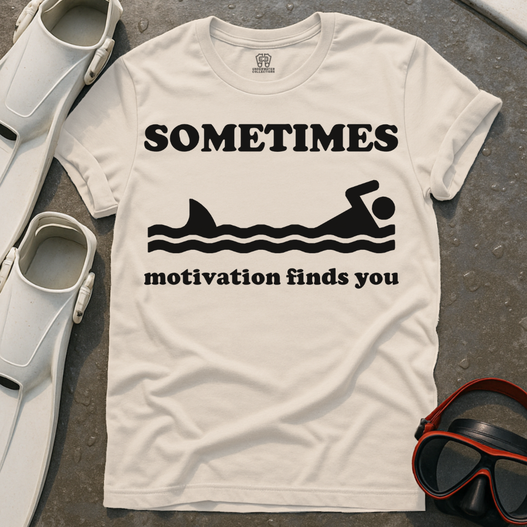 Sometimes Motivation Finds You T-Shirt