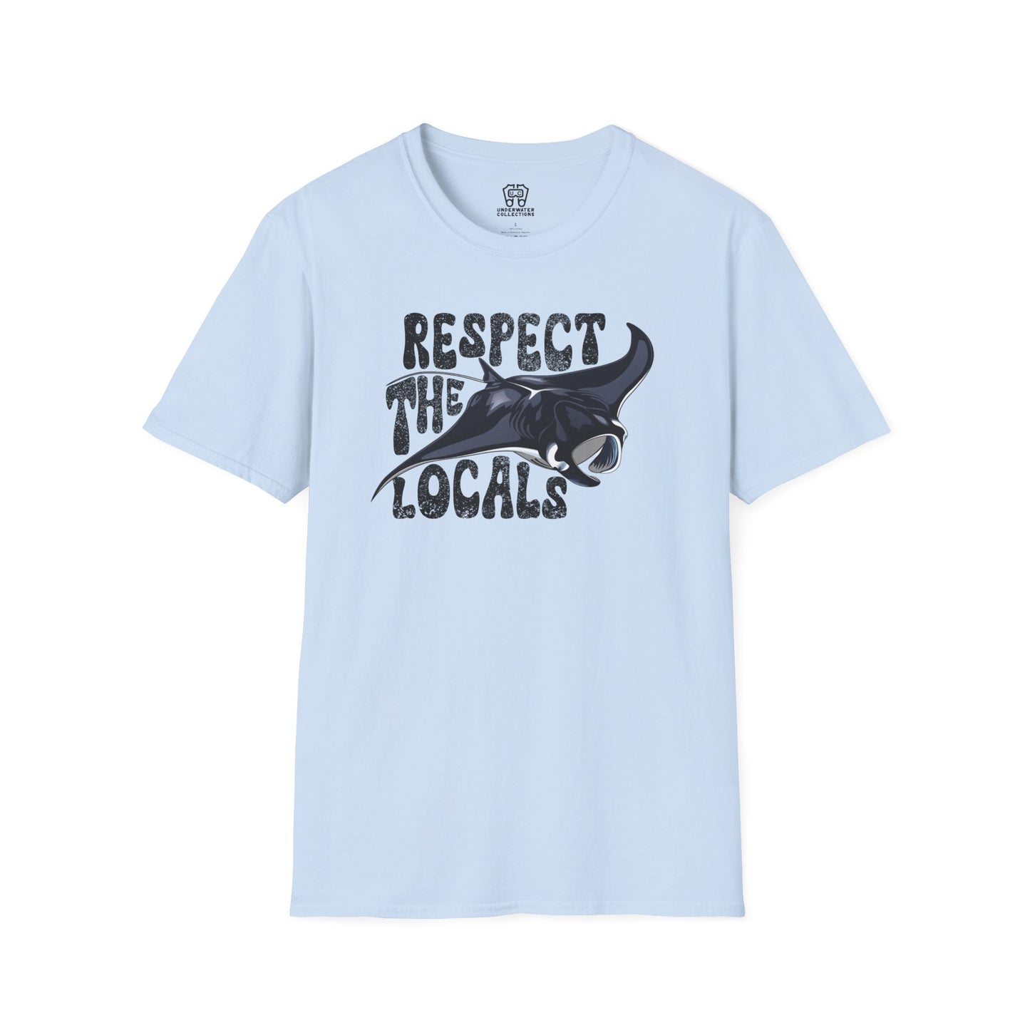 Respect The Locals Manta Ray T-Shirt
