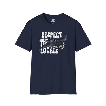Respect The Locals Manta Ray T-Shirt