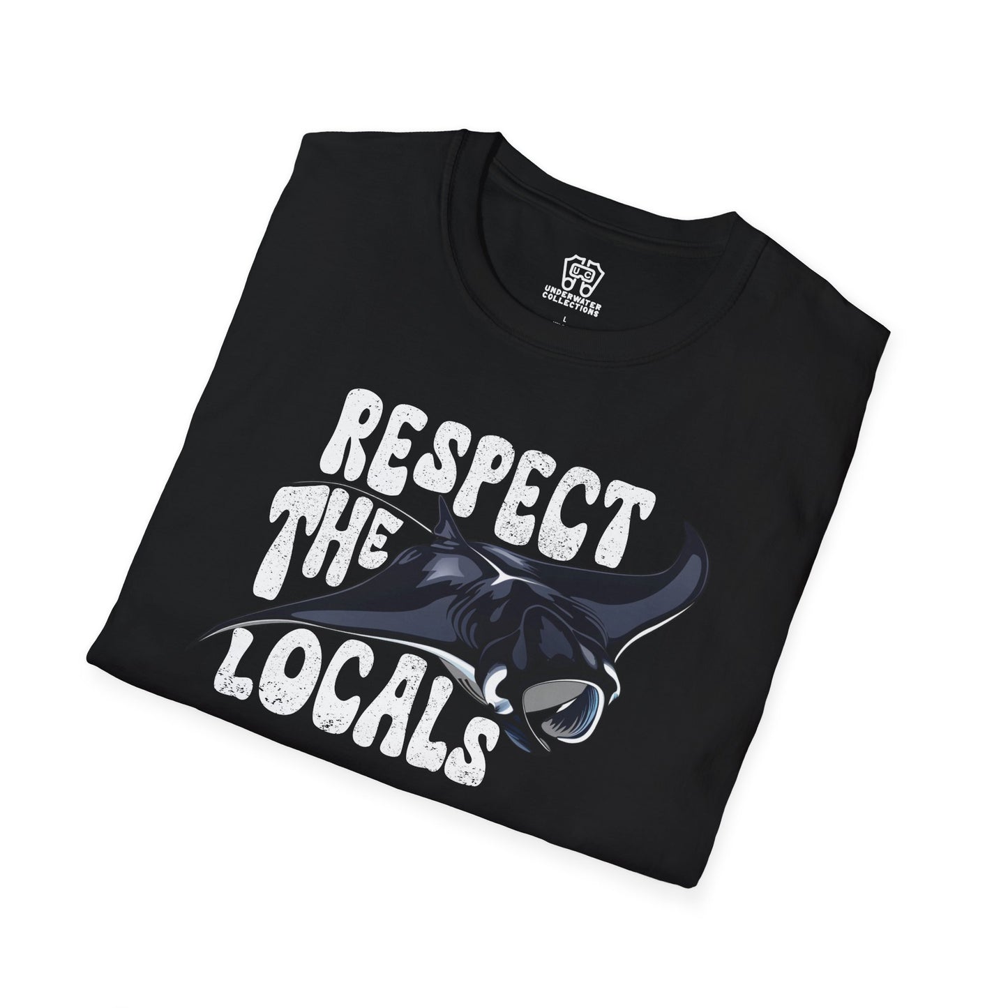 Respect The Locals Manta Ray T-Shirt