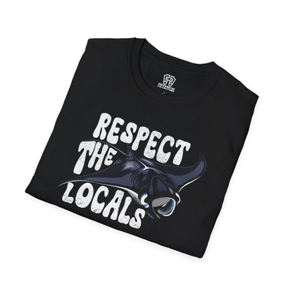 Respect The Locals Manta Ray T-Shirt