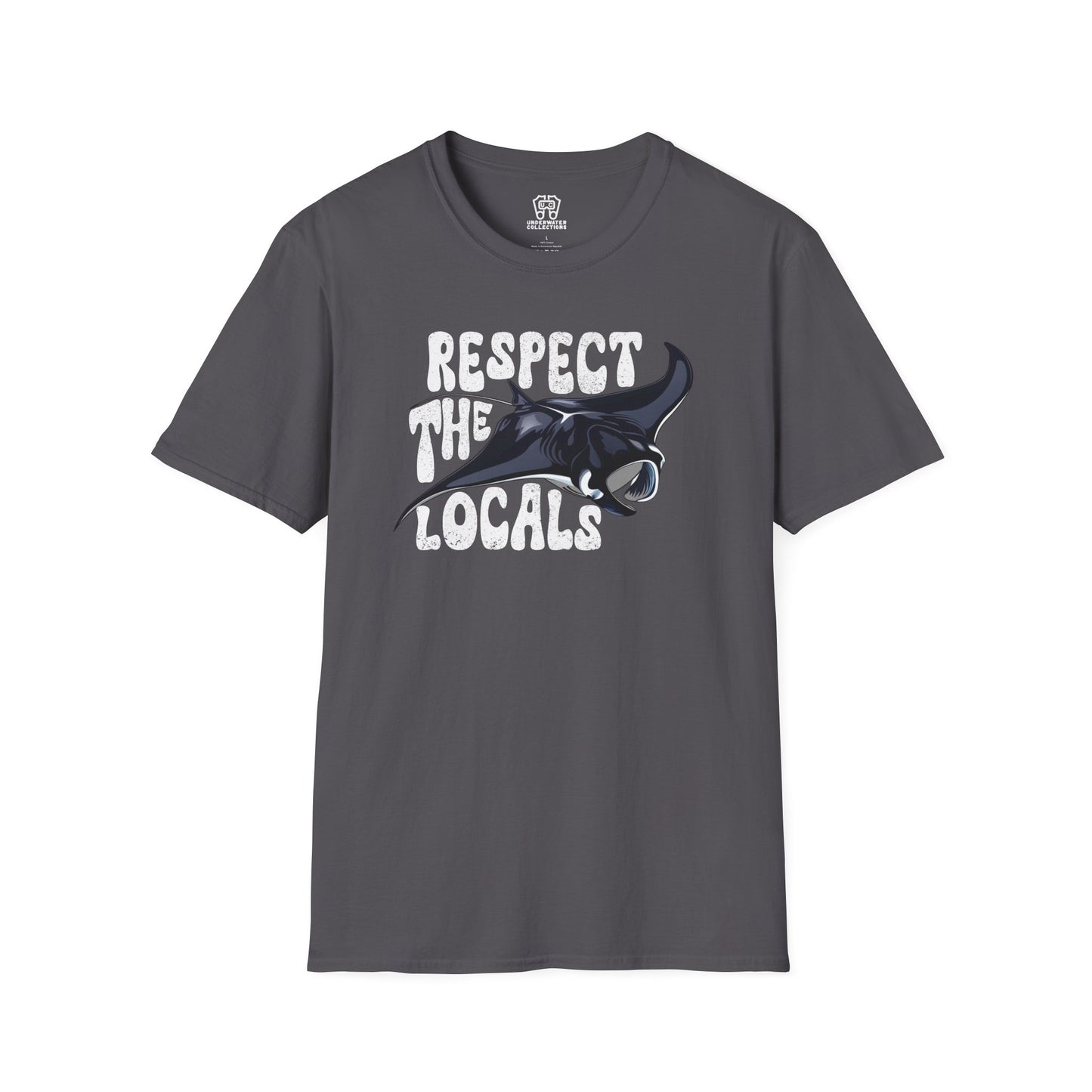 Respect The Locals Manta Ray T-Shirt