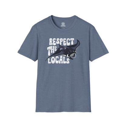 Respect The Locals Manta Ray T-Shirt