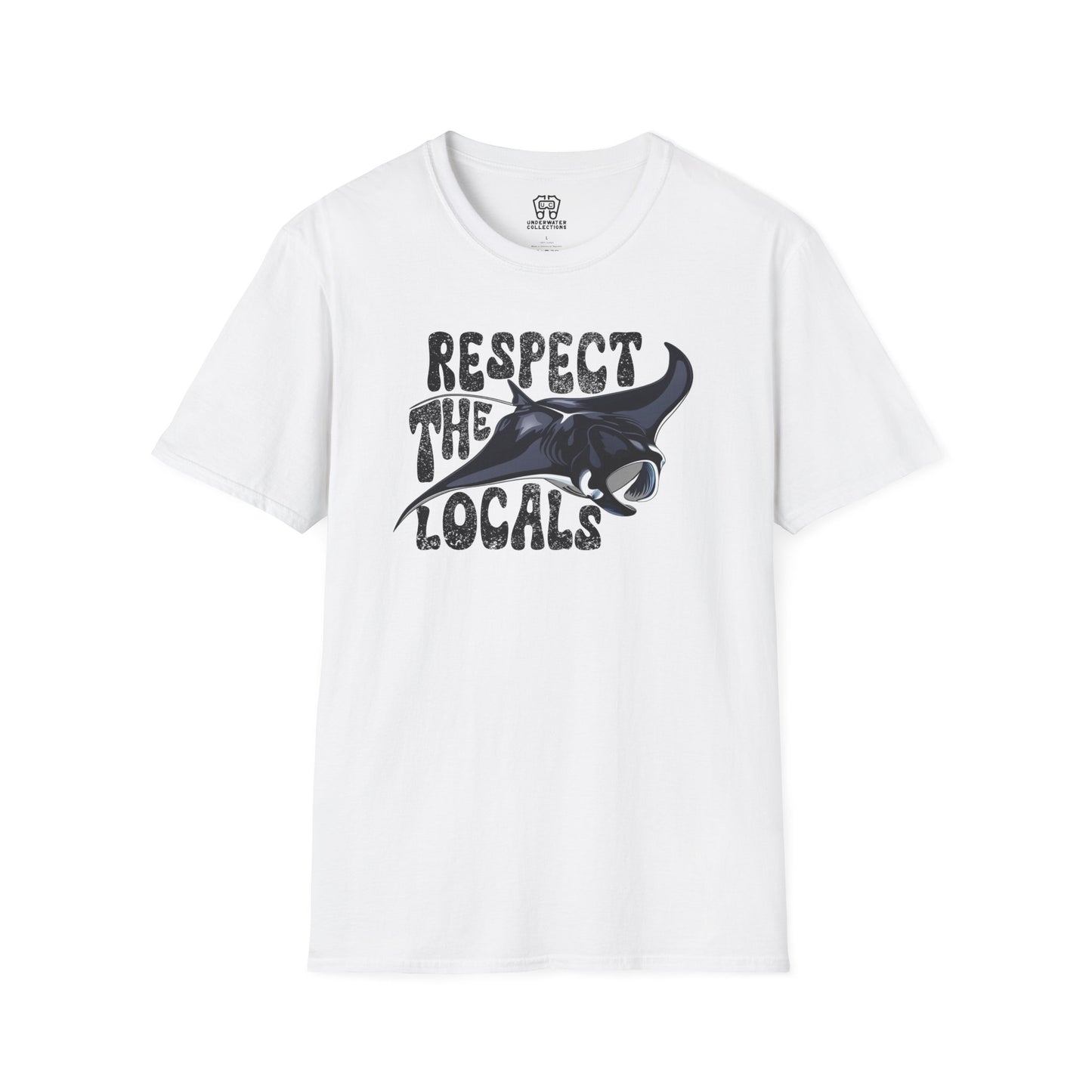 Respect The Locals Manta Ray T-Shirt