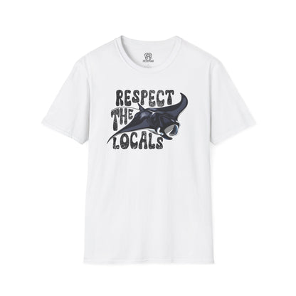 Respect The Locals Manta Ray T-Shirt